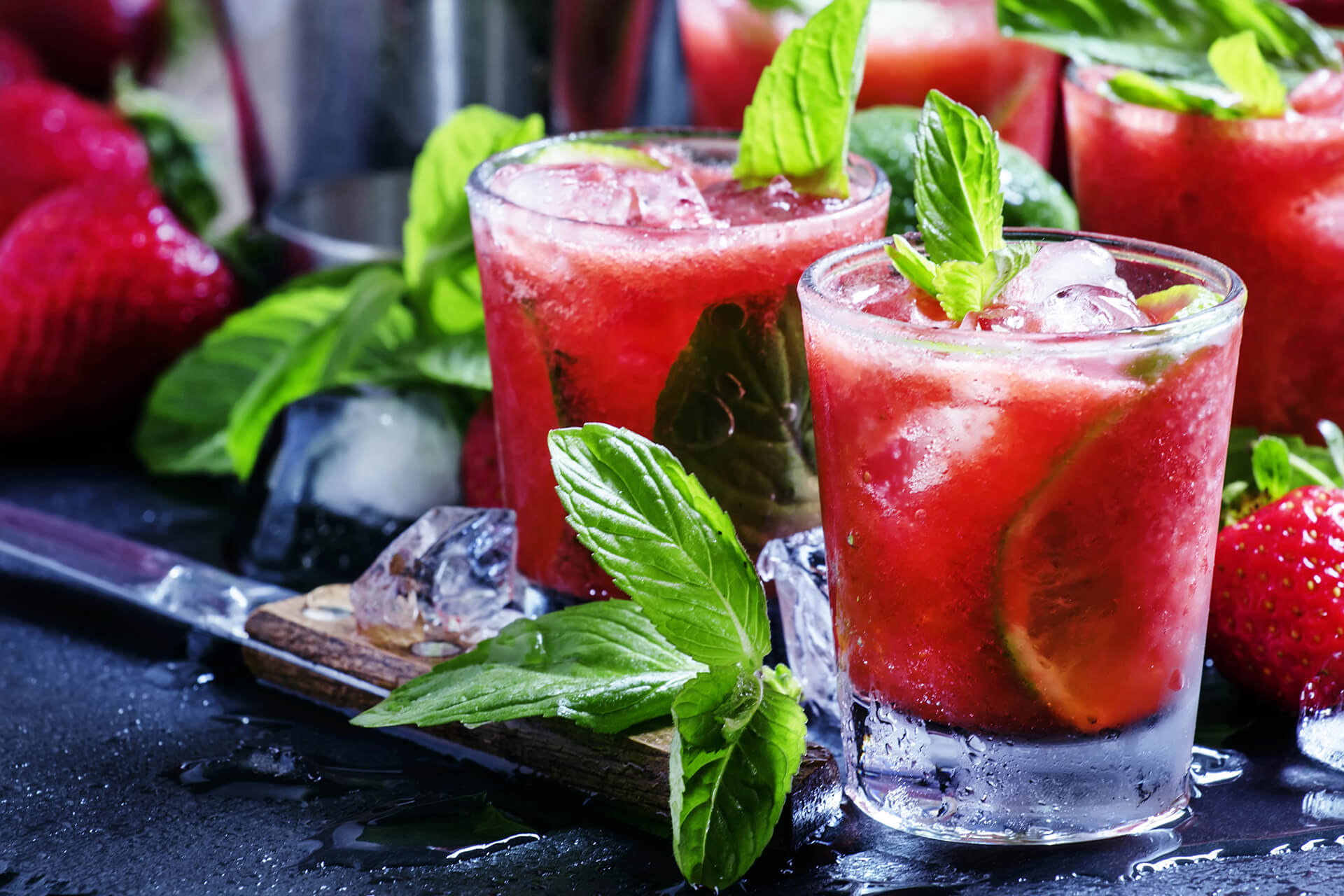 Cocktail Strawberry Mojito